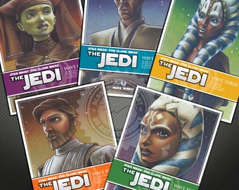 Clone Wars Jedi 4-Piece Sets Featuring Your Favorite Jedi from Star Wars The Clone Wars and Star Wars The Bad Batch