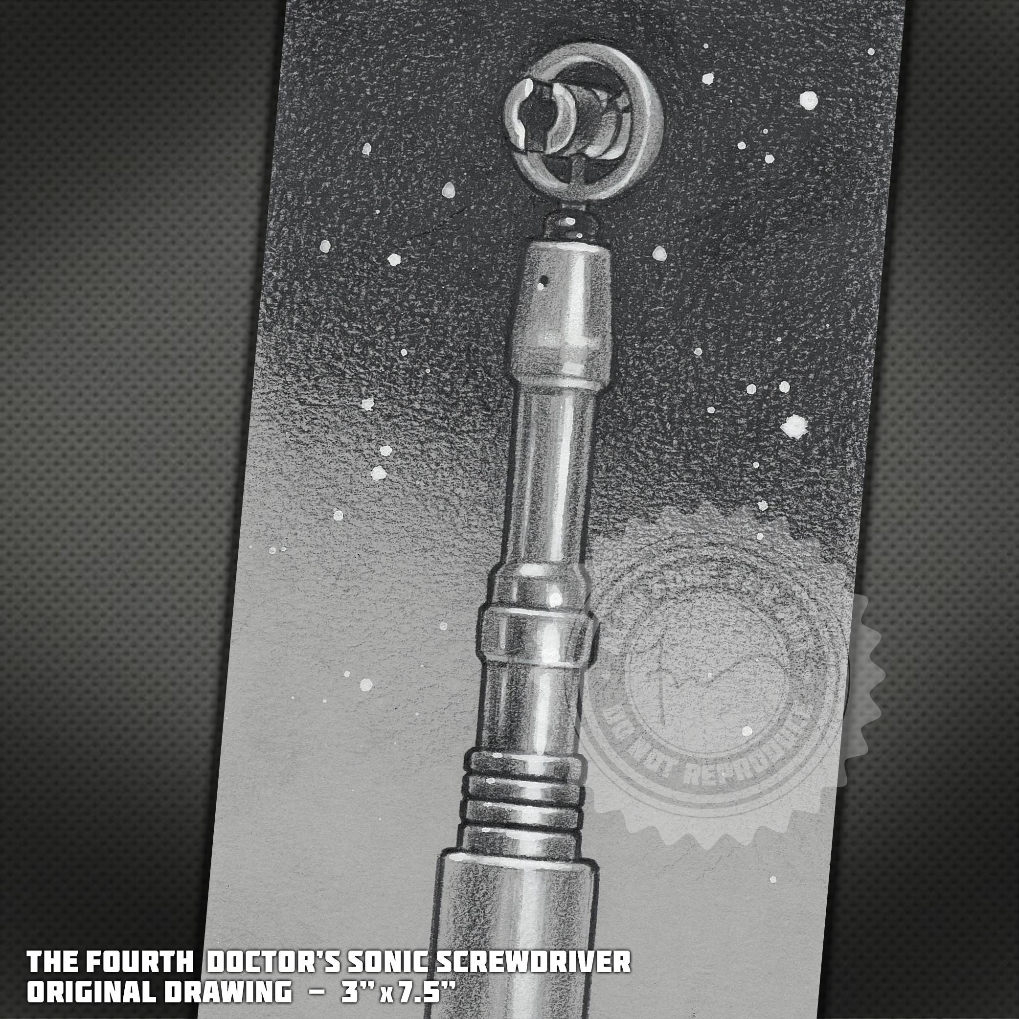 The Who 4作セット The Fourth Doctor's Sonic Screwdriver - Original Mixed Media