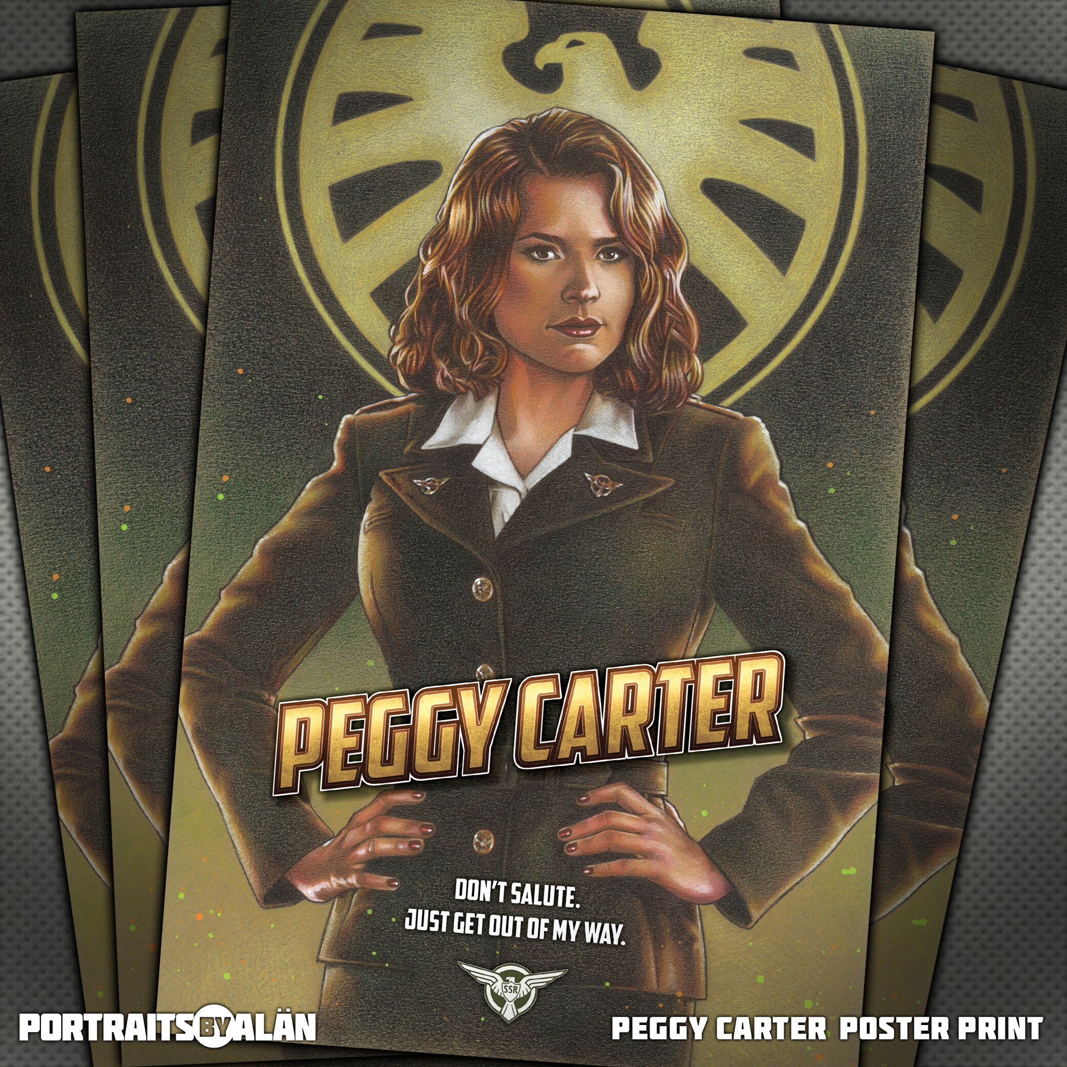 Peggy Carter 12x18 Poster Art Print Of Hayley Atwell As Agent Etsy Peggy Carter 12x18 Poster Art Print Of Hayley Atwell As Agent Etsy