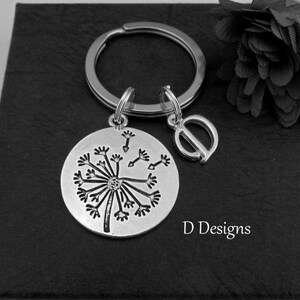 Dandelion Keyring, Personalised Wish Jewellery Gifts