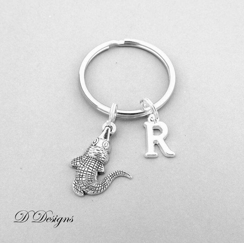 crocodile keyring