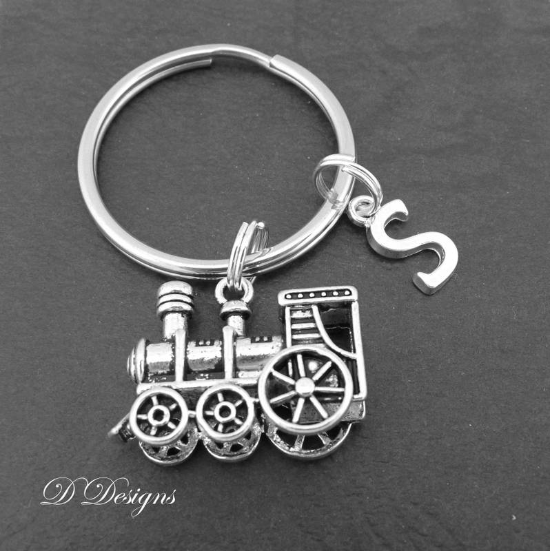 Train Keyring Train KeyChain Key Chain Etsy