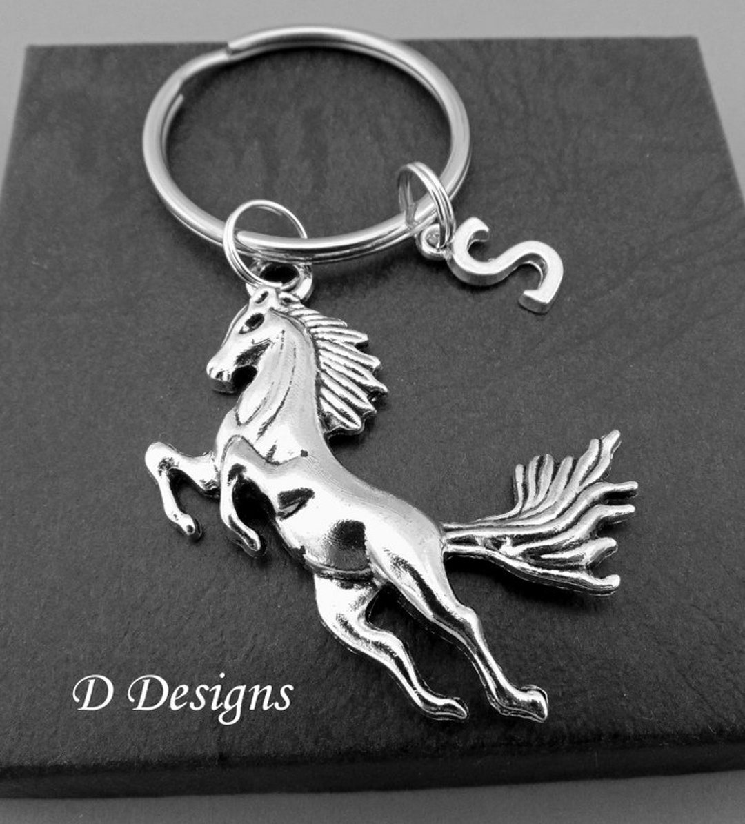 Horse Keyring Horse Keychain Pony Keychain Personalised Etsy UK