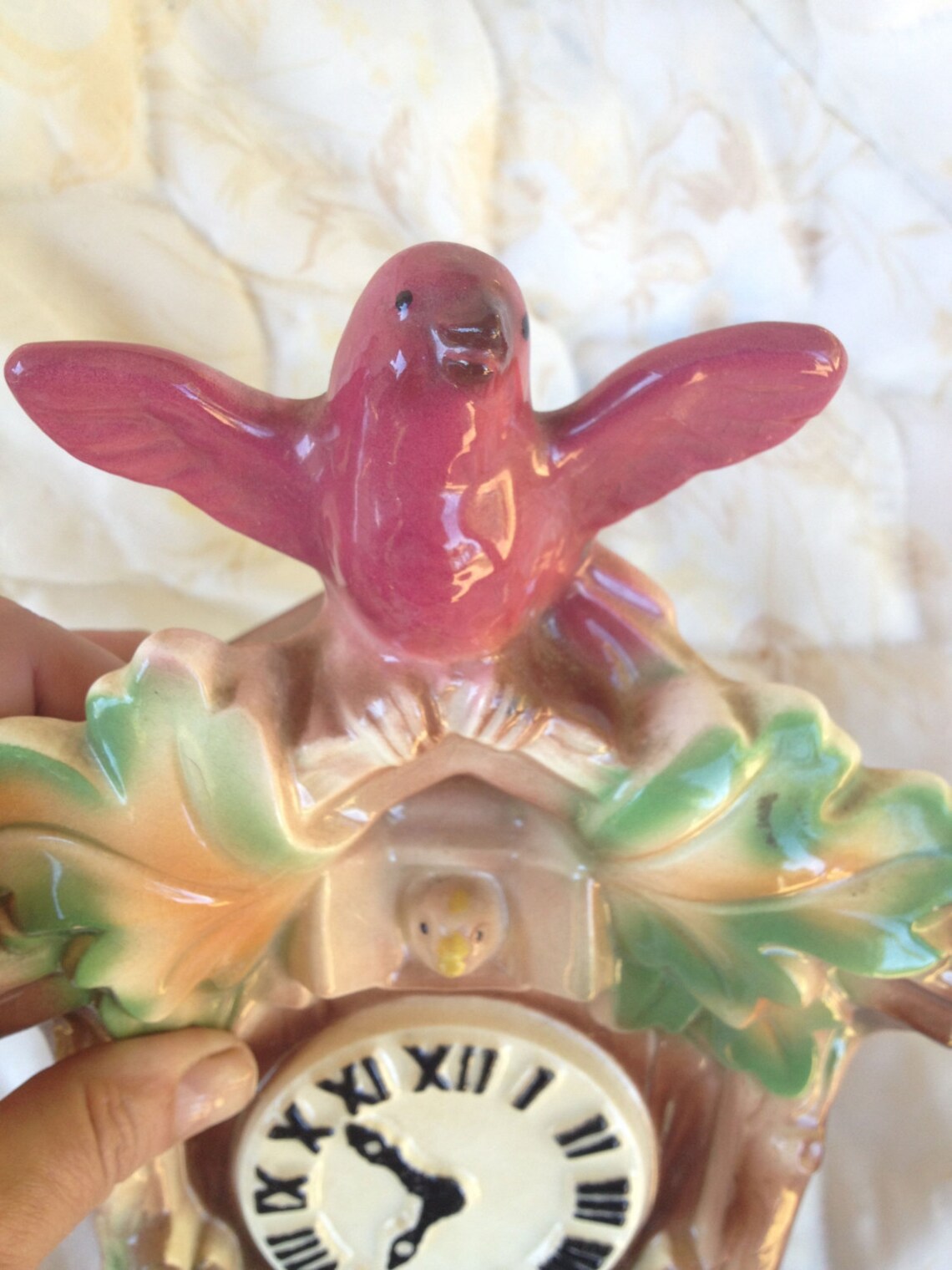 Lane & Co. Pottery Cuckoo Clock Wall Pocket Etsy