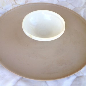 Vintage Tupperware Chip and Dip Serving Platter