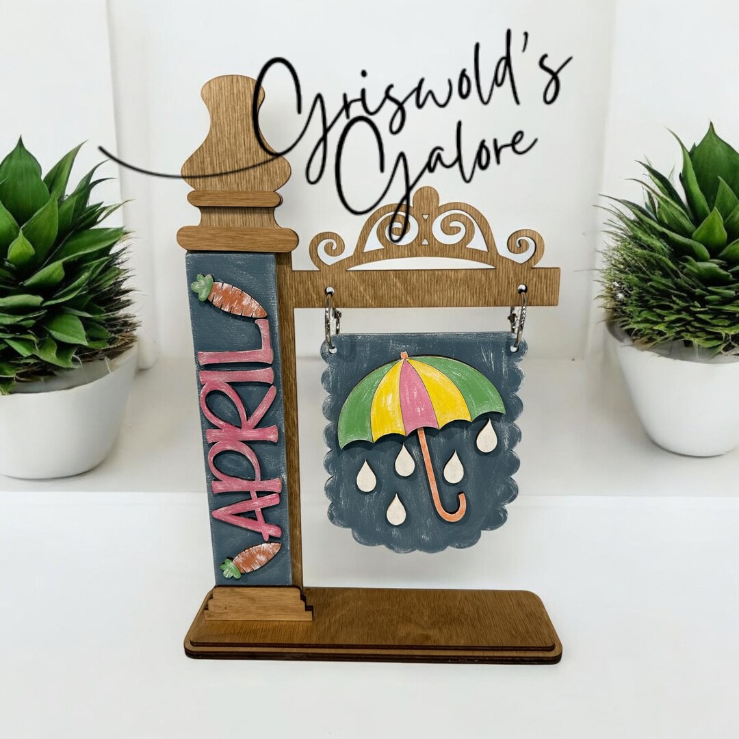 Interchangeable Seasonal Sign: 12-month Hanging Decor - Etsy
