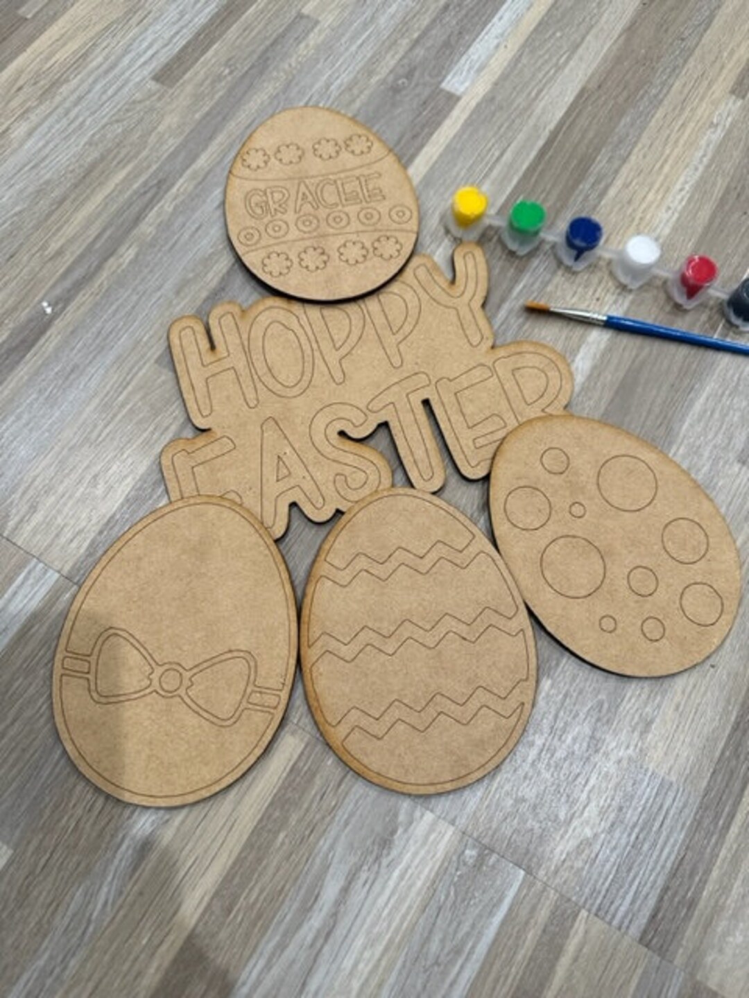 Easter DIY Paint Kits, Paint Your Own Easter Eggs, Easter Decorations