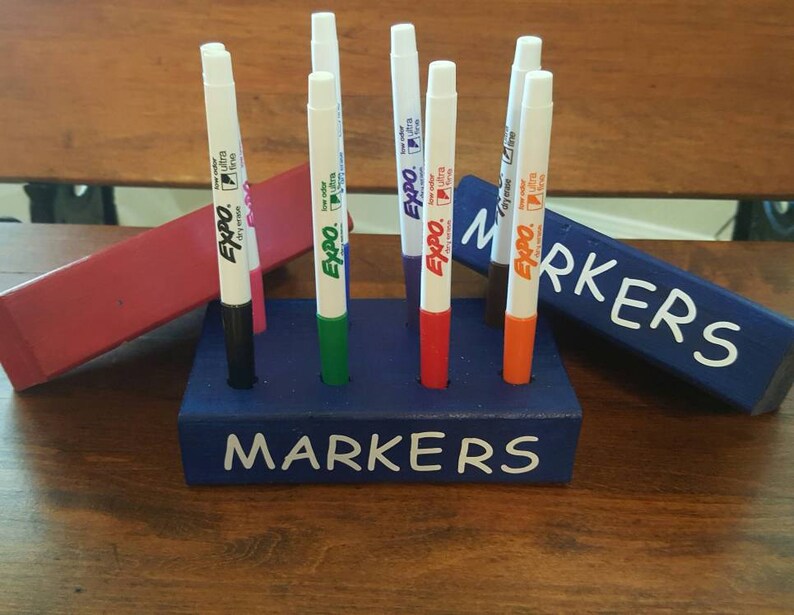 Expo Skinny Marker Holders w/out markers | Etsy