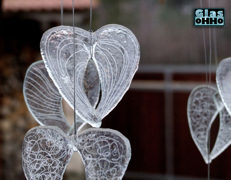 GLASS HEARTS 1 pc image 4