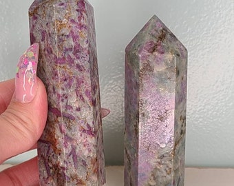 Beautiful Ruby in Zoisite tower