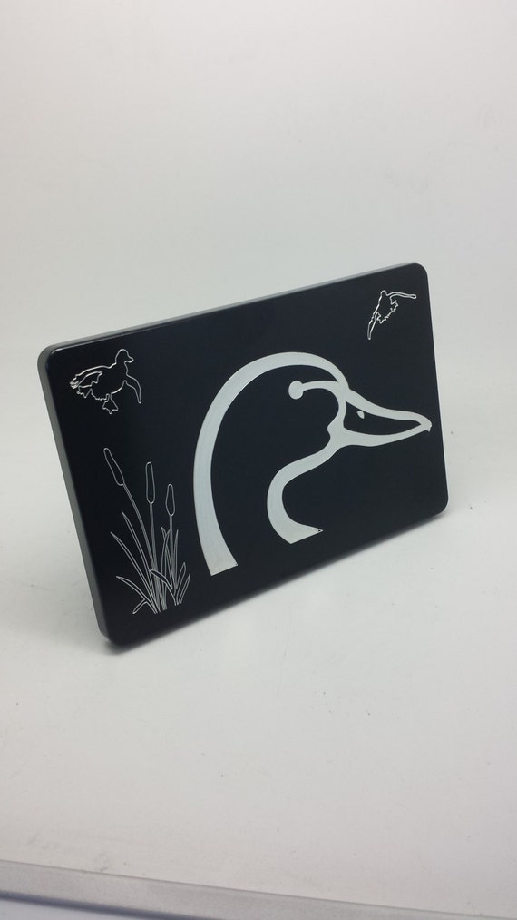 Duck Billet Aluminum Hitch Cover Plug 3x5 Made In USA | Etsy