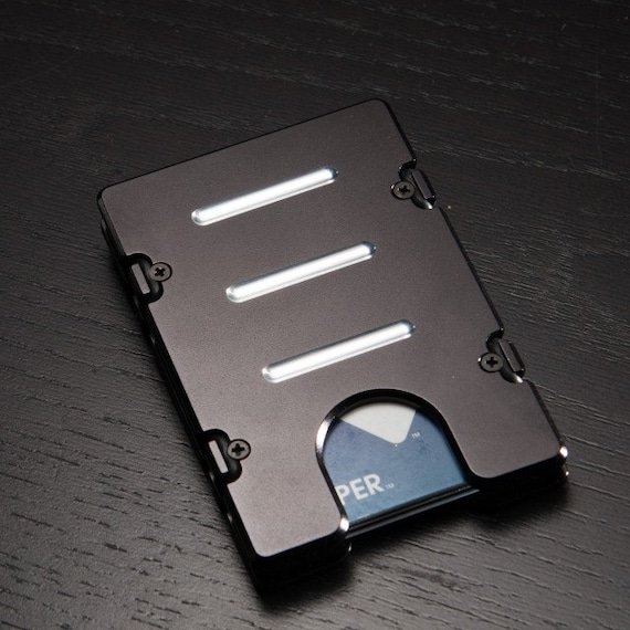 Aluminum RFID protection BilletVault Wallet//Card Holder Silver FREE SHIPPING