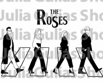 The Roses Abbey road SVG