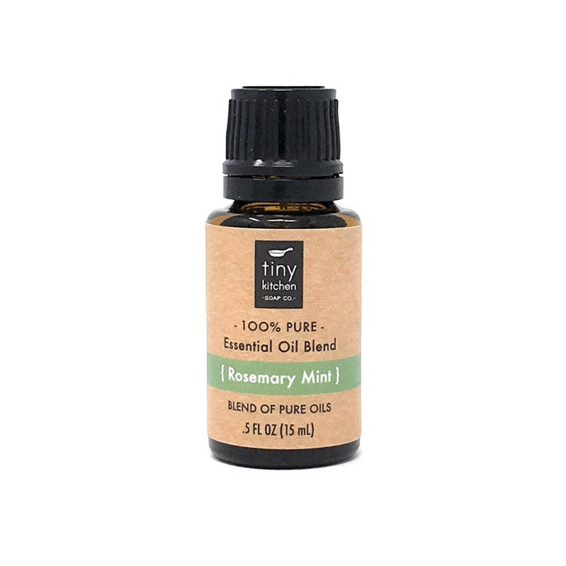 Rosemary Mint Essential Oil Blend 15 Ml / .5 Oz All Natural Synergy of