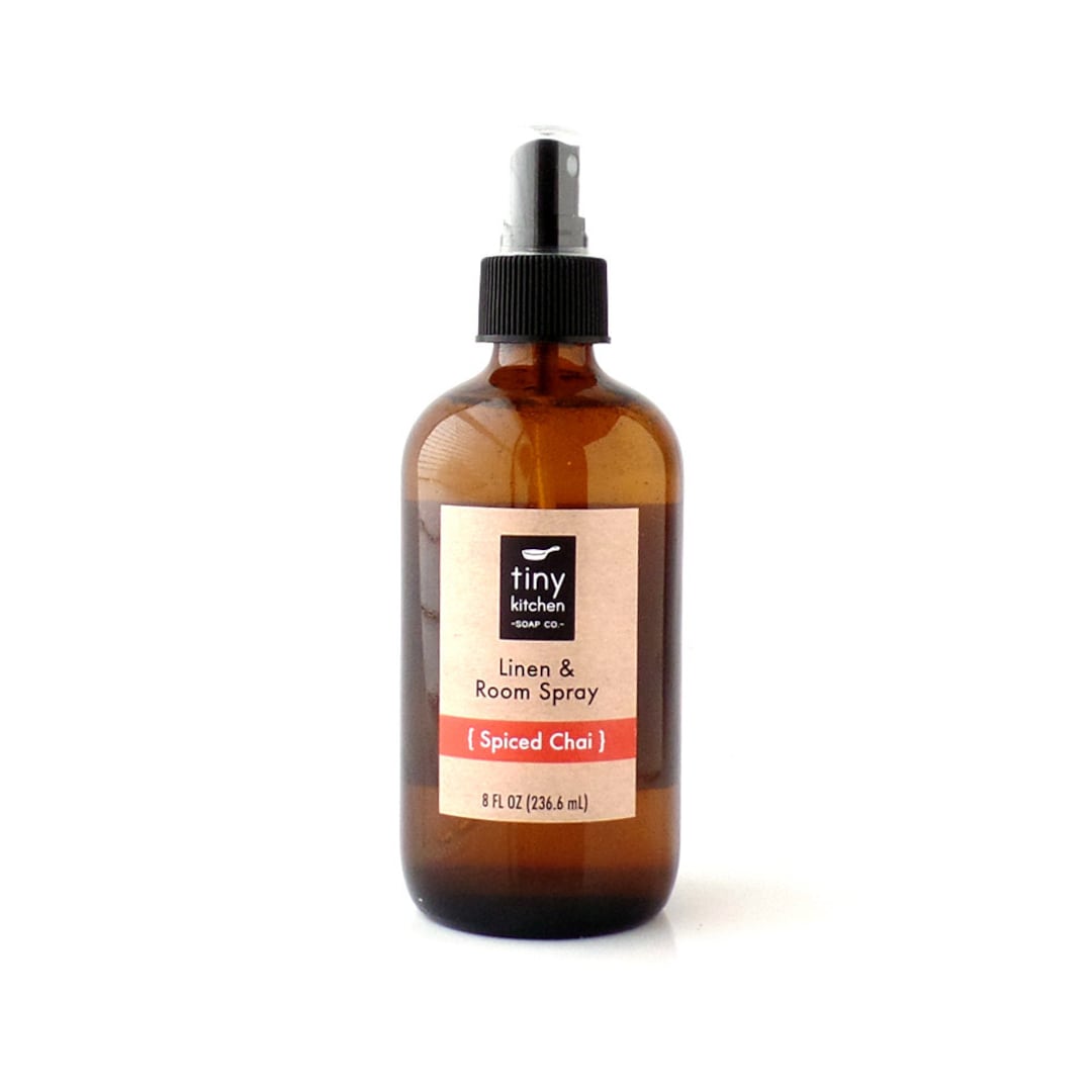 Linen & Room Spray Spiced Chai 8 Oz All Natural Aromatherapy Air