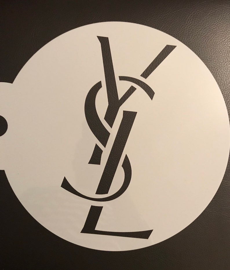 Letters Brand stencil cake stencil airbrush stencil Etsy