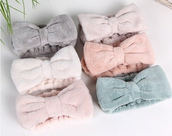 soft headband with bow