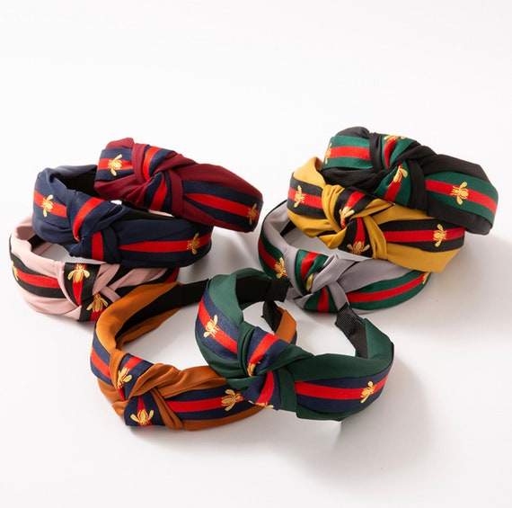 PROMO - Fabric Colorful Top knotted Headband, Wide Hairband, Hair hoop, Women Hair Accessory, Fashion Trendy Causal Headband