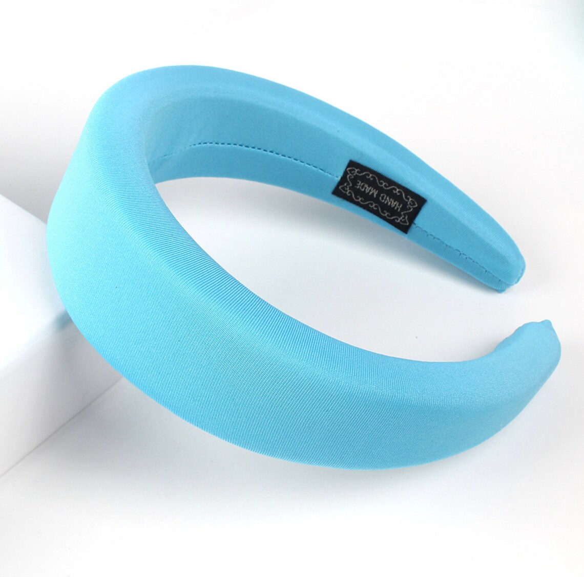 Fabric Padded Headband Wide Thick Sponge Headband Hair Hoop Etsy