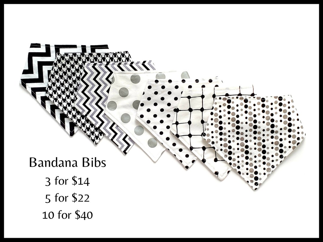 Bandana Bibs/baby and Toddler Bandana Bibs/baby Bibs/bavoir Etsy Canada