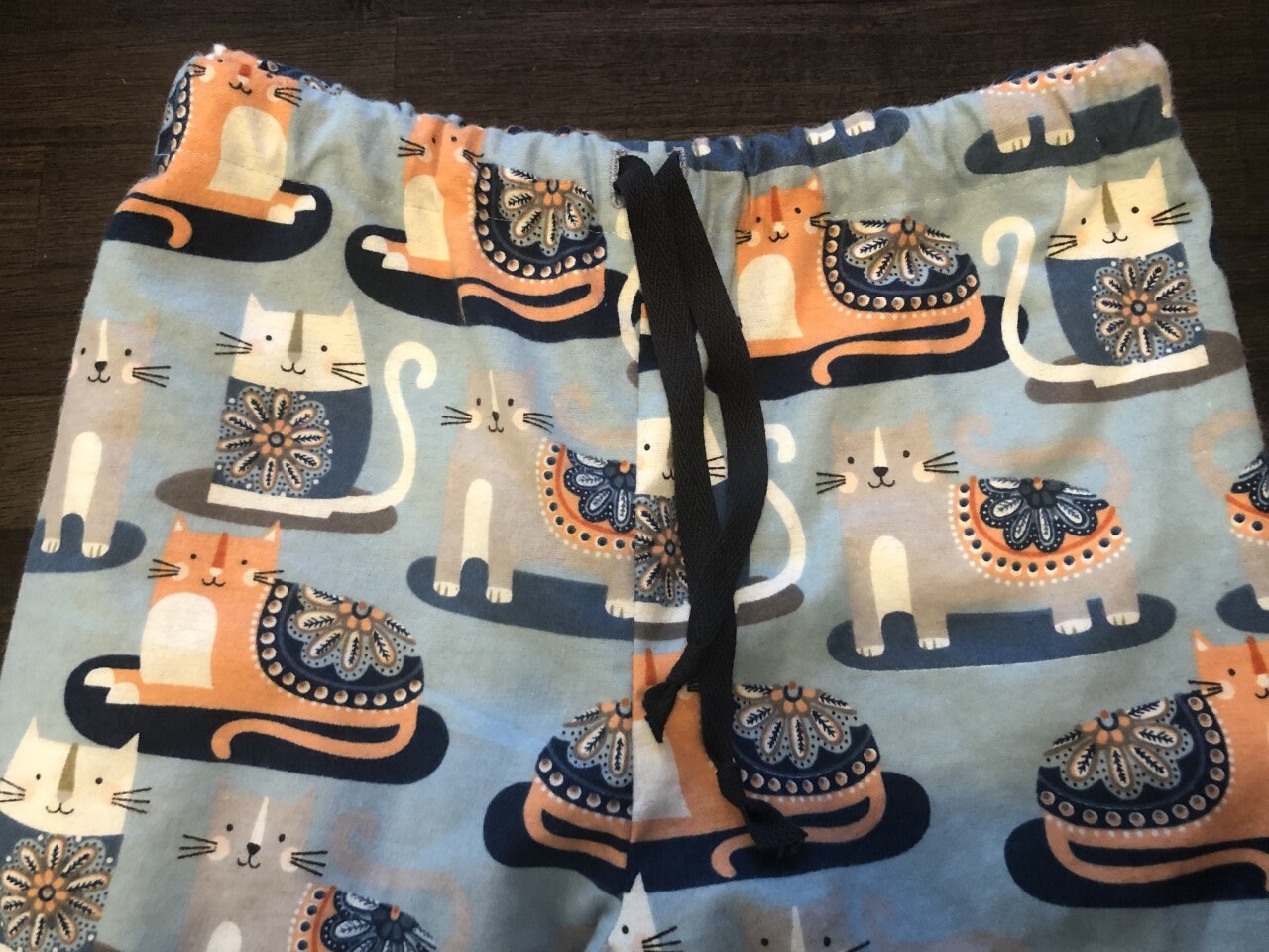 Cat Pajama Pants Adult Size Small - Etsy