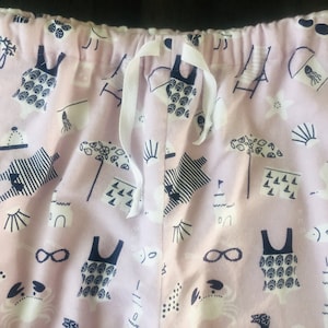 Day at the Beach Pajama Pants - adult size large