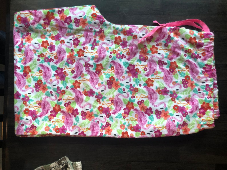 Adult size XL Tropical flamingo PJ pants
