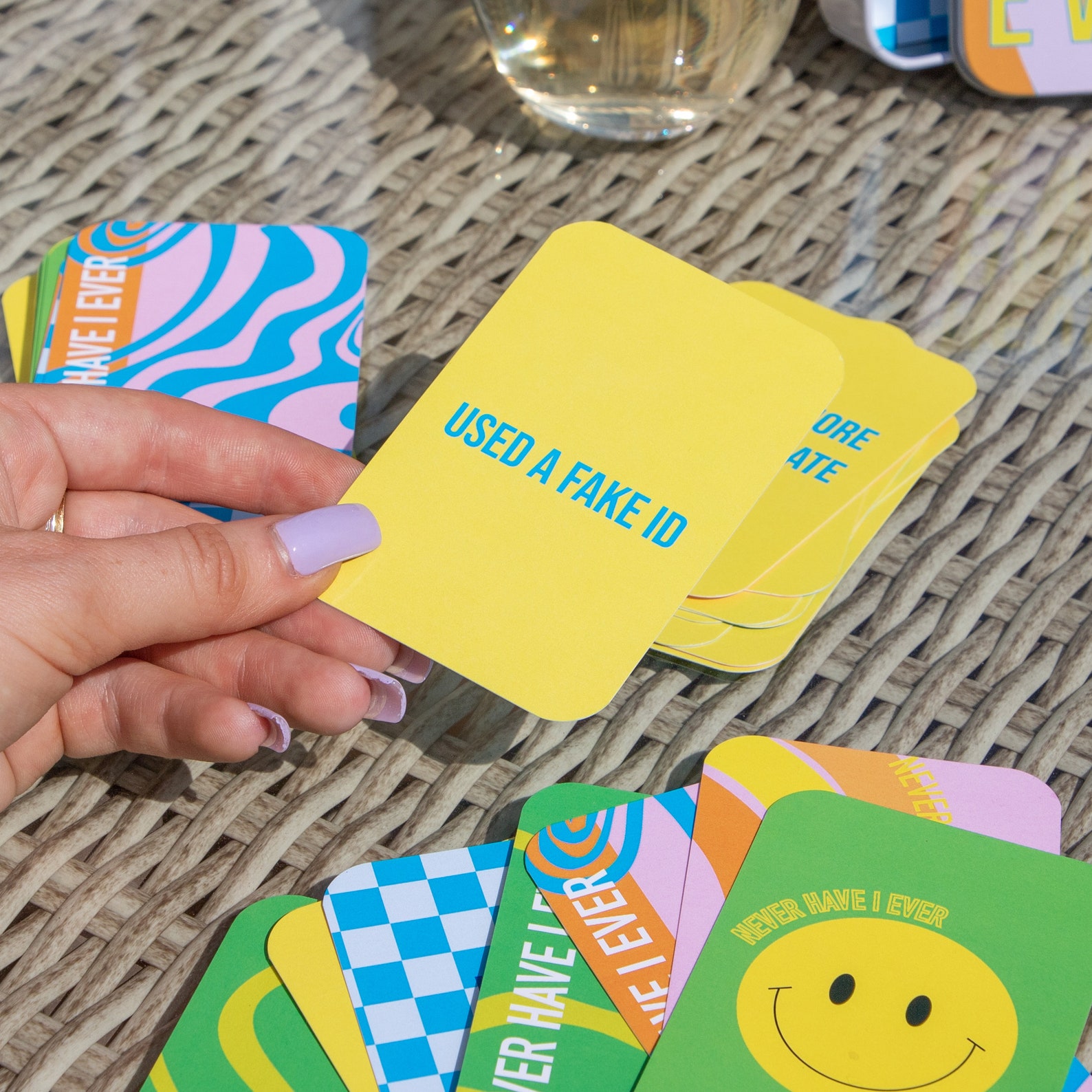 never have i ever card game never have i ever card game