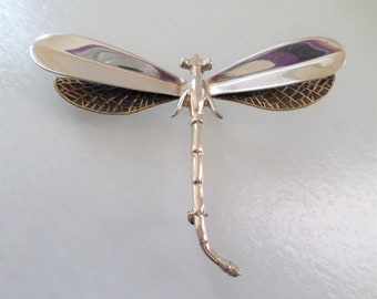 Dragonfly brooch | Etsy
