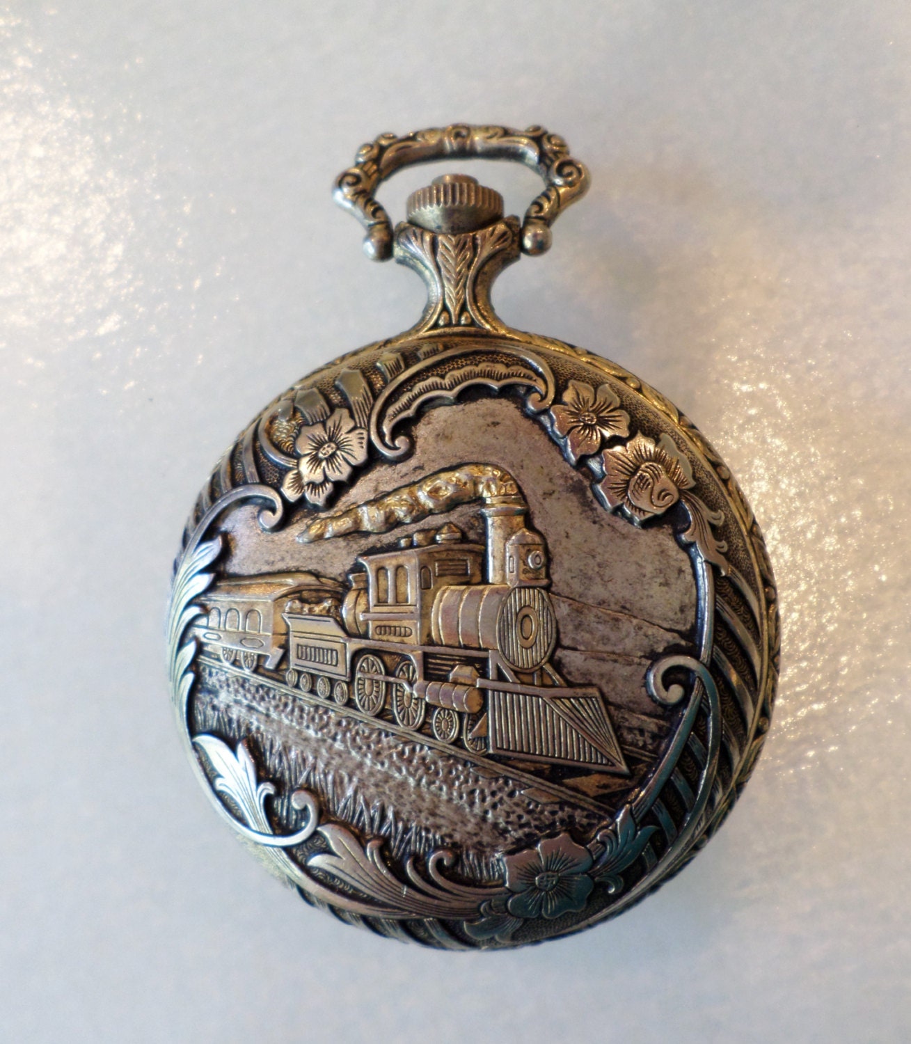 Majestron quartz shop pocket watch