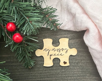 My Missing Piece Puzzle Valentine - Romantic Gift for Loved Ones