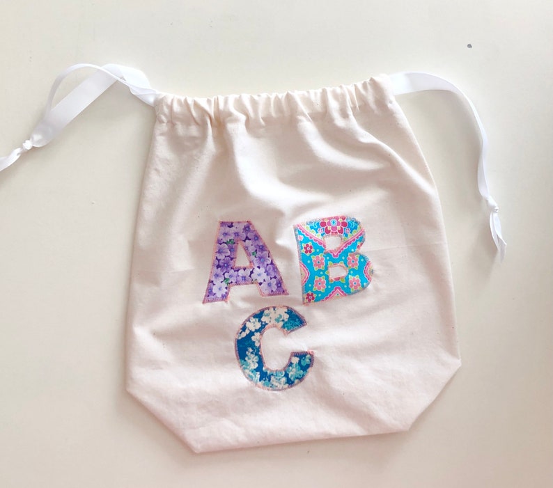 FlowerPrintLettersFabricAlphabetLearningToysEducationalPlu image 10