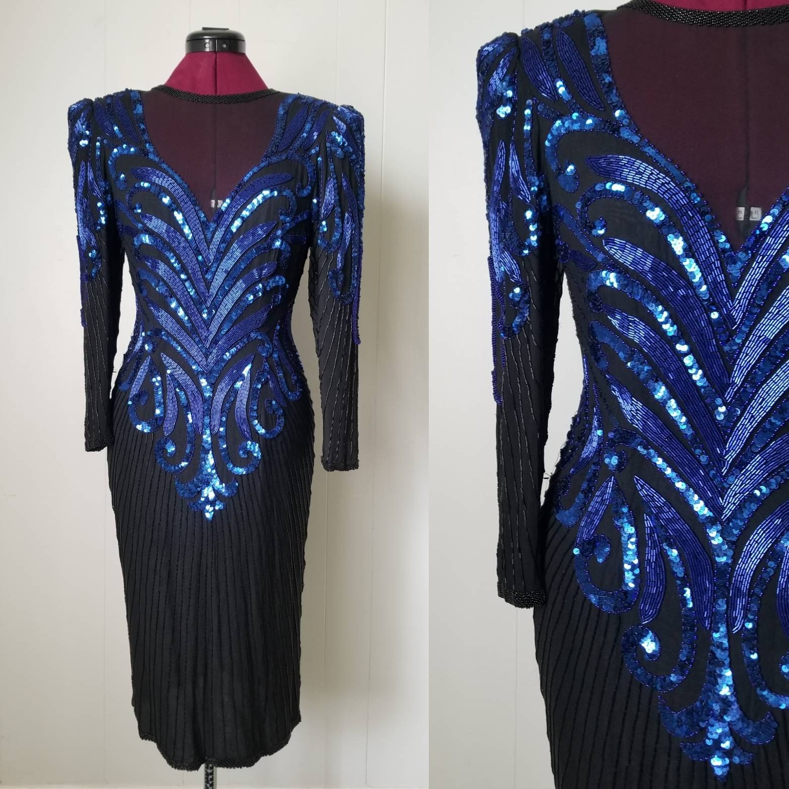 Vestido 80 s 90 s - Etsy México Vestido 80 s 90 s - Etsy México