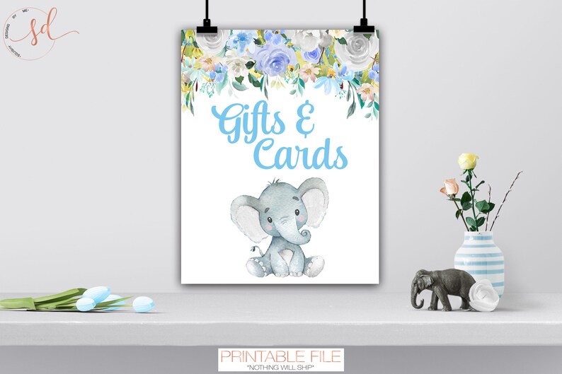 Gifts And Cards Baby Shower Sign Baby Boy Elephant Theme Gift Etsy Gifts And Cards Baby Shower Sign Baby Boy Elephant Theme Gift Etsy