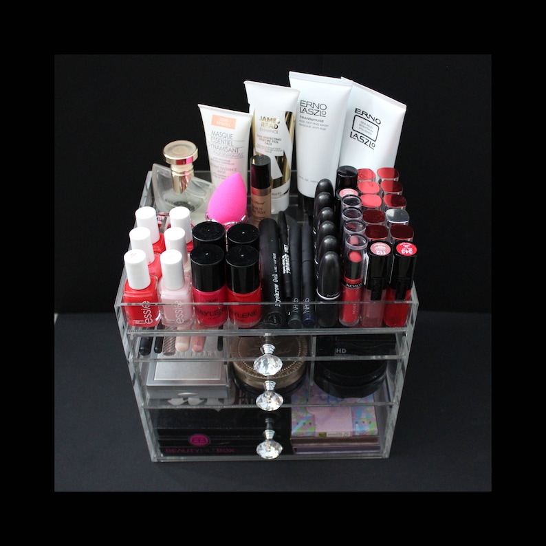 7 Tier Acrylic Cosmetic Makeup Organizer Etsy