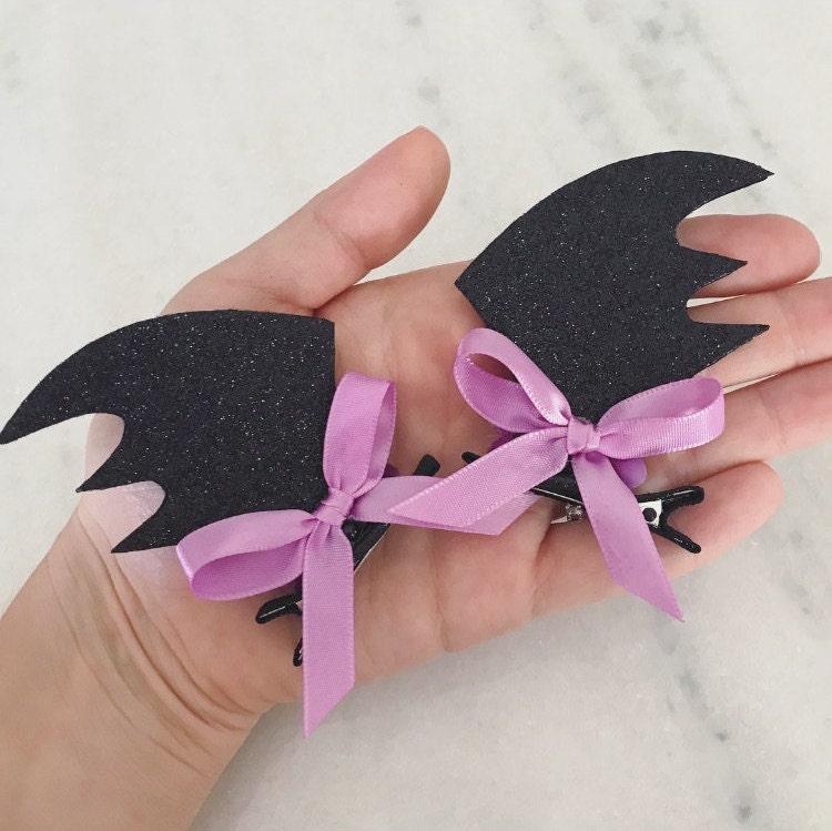 Vampirina Costume Bat Pigtail Clips OR Headband Vampirina Etsy