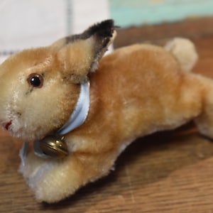Vintage Steiff Mini Bunny Rabbit / Stuffed Toy Rabbit / Made in Germany / Hoppy Rabbit Collectible Toy