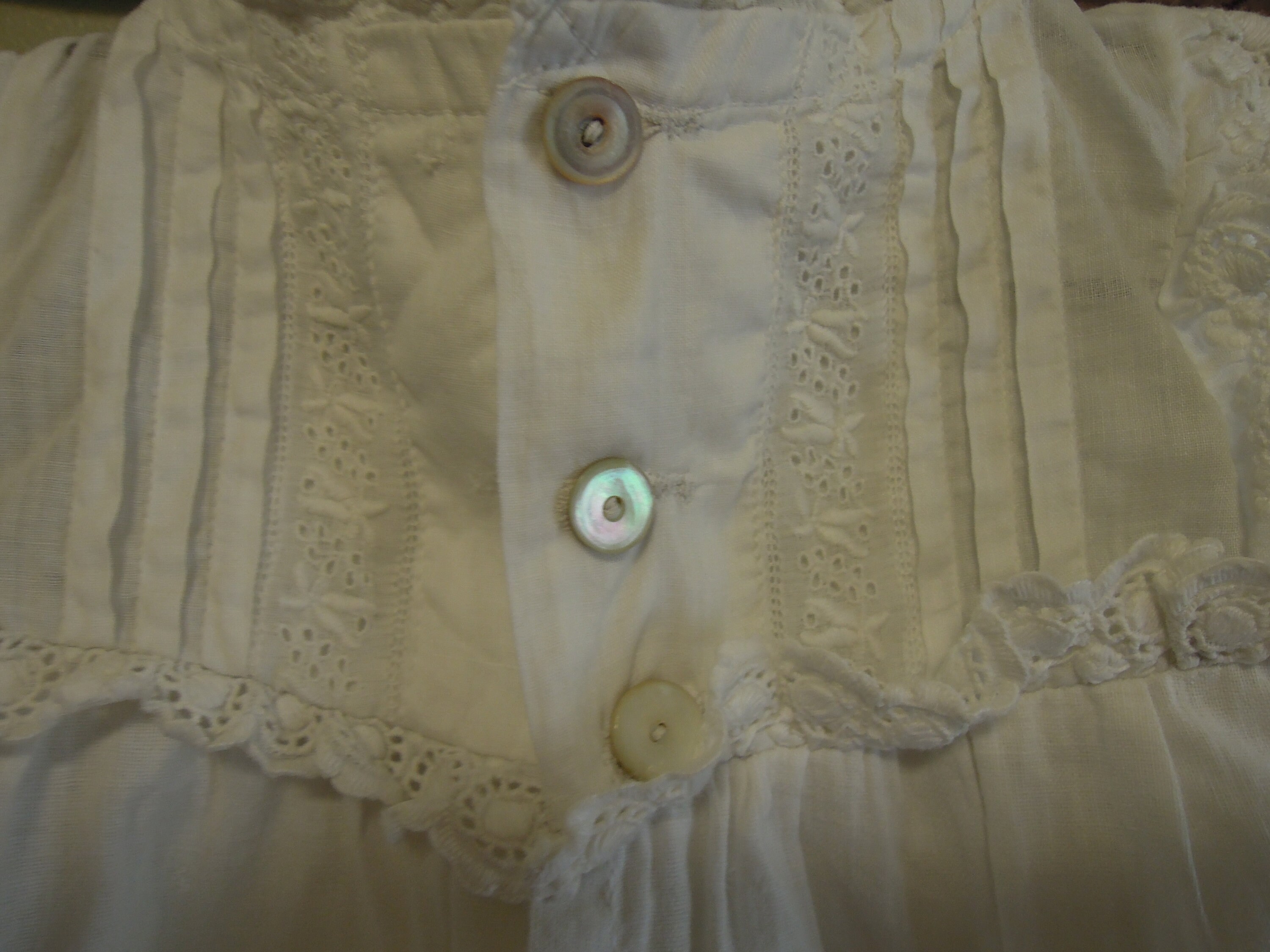 Antique Christening Gown / White Newborn Baby Gown / Vintage - Etsy