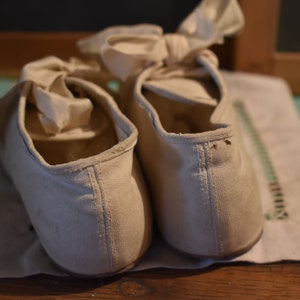Antique White Canvas Baby Shoes / Vintage White Shoes / White Edwardian ...