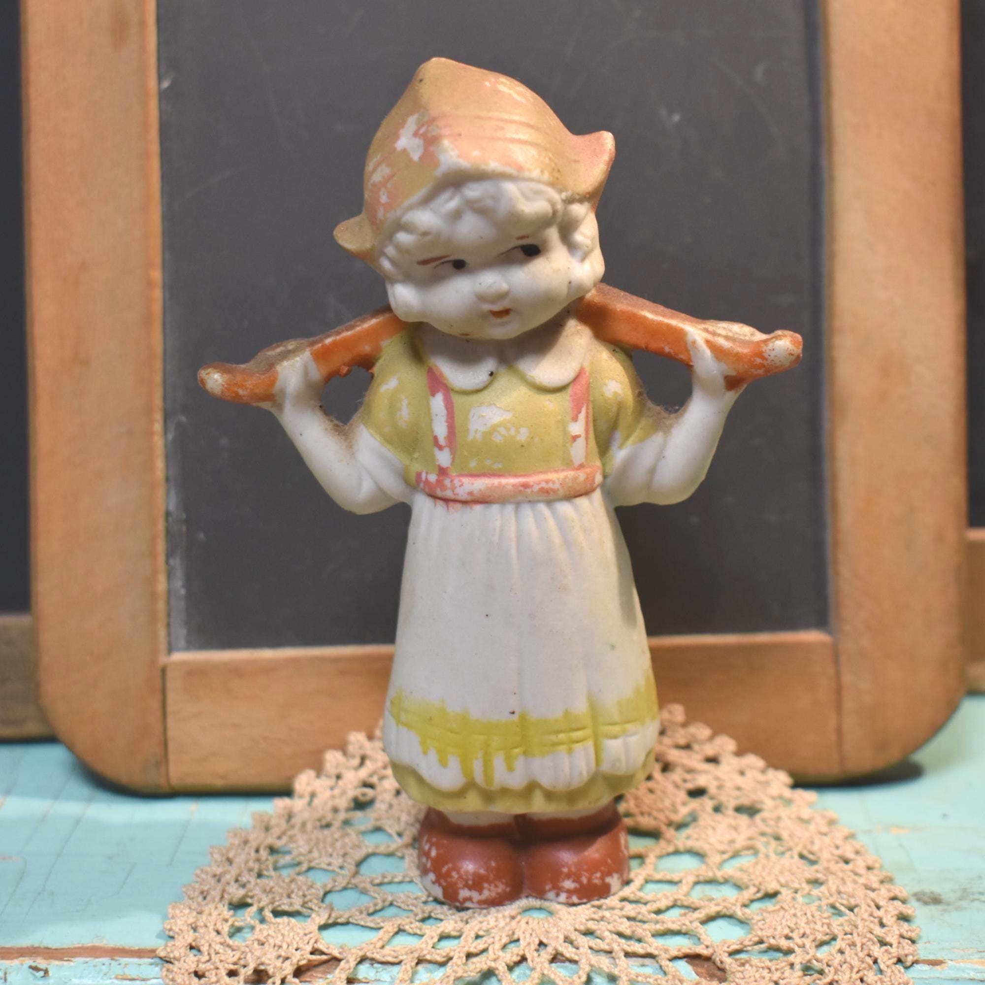 Vintage Tiny Bisque Doll Made in Japan - Etsy