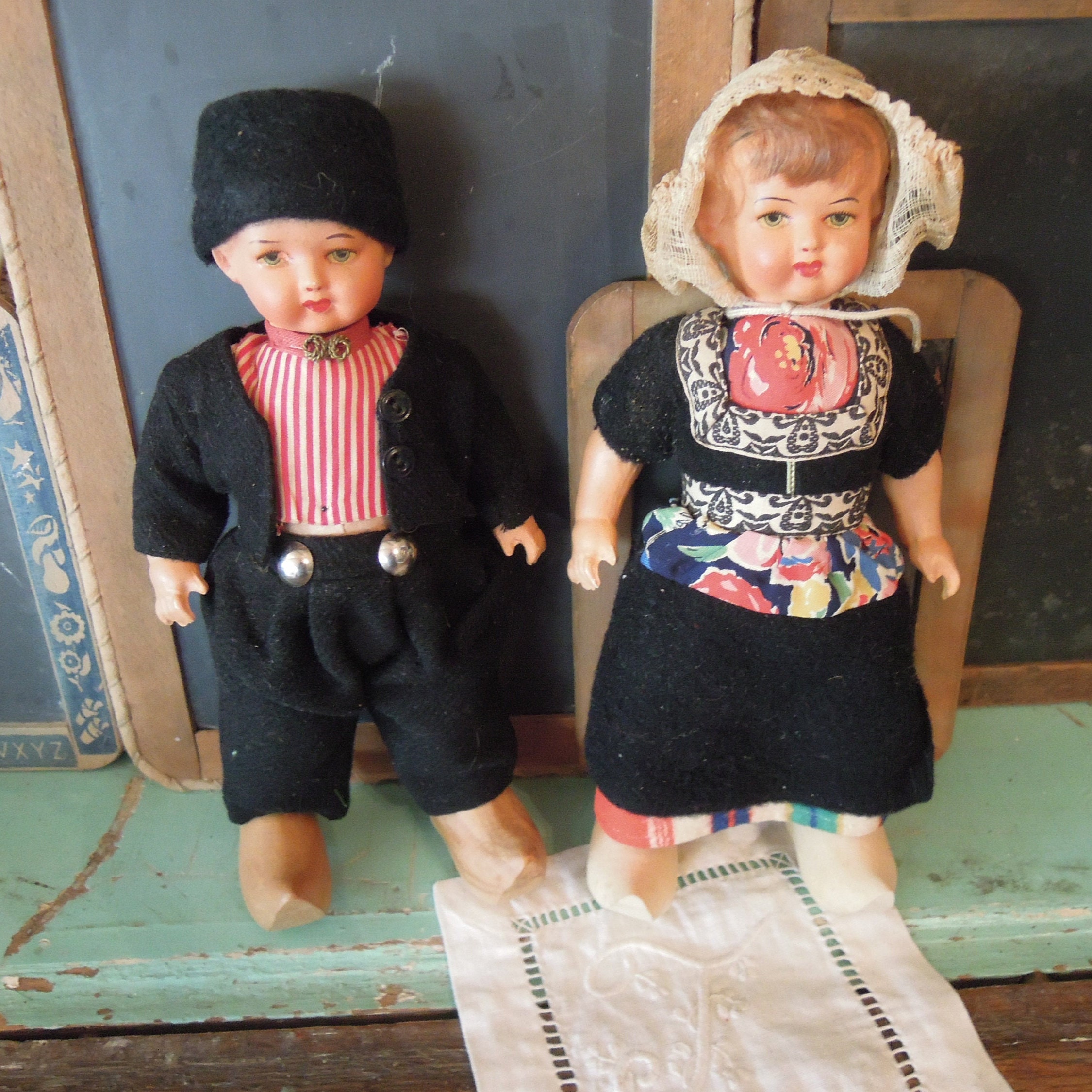 10 Inch Antique Bisque Doll - Etsy