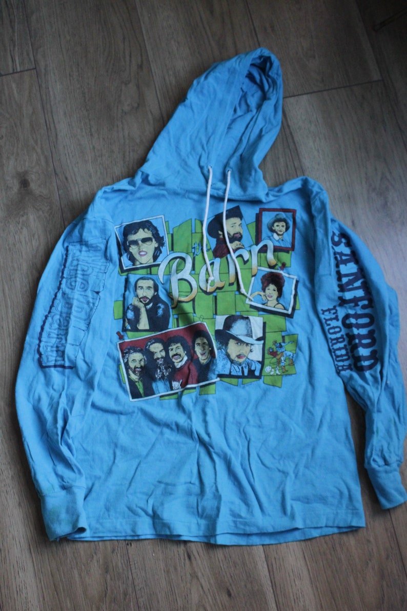 Vintage The Barn Sanford Florida Nightclub Longsleeve With Etsy