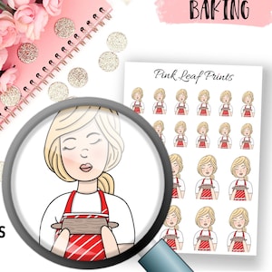 Christmas Baking | Planner Girls | Planner Sticker Quarter Sheet