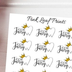 Tooth Fairy | Mini Icon Planner Sticker Sheet