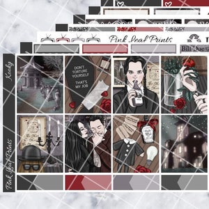 Glossy | Kooky | A La Carte Weekly Planner Sticker Kit