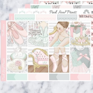 Matte | Ballerina | A La Carte Weekly Planner Sticker Kit