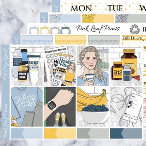Glossy | Oh My Quad | A La Carte Weekly Planner Sticker Kit