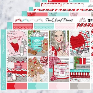 Glossy | Peppermint Bliss | A La Carte Weekly Planner Sticker Kit