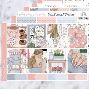 Glossy | Bloom | A La Carte Weekly Planner Sticker Kit