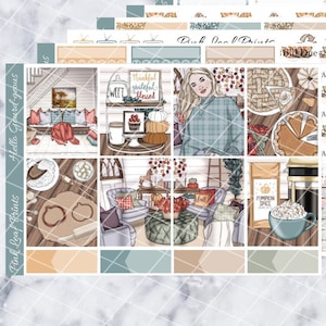 Glossy | Hello GOURD-geous | A La Carte Weekly Planner Sticker Kit